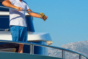 Deckhand on Superyacht