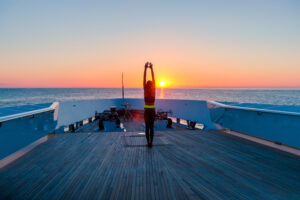 Yoga on a Superyacht