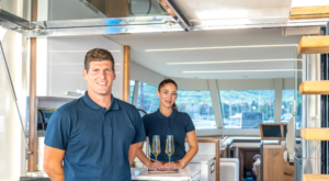 yacht crew on board superyacht 