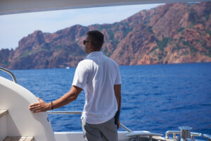 Deckhand on a superyacht