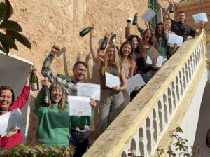 Purser graduates at The Crew Academy, Mallorca, Spain