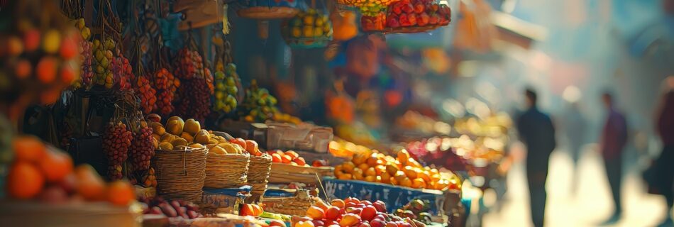 provisioning at a local market